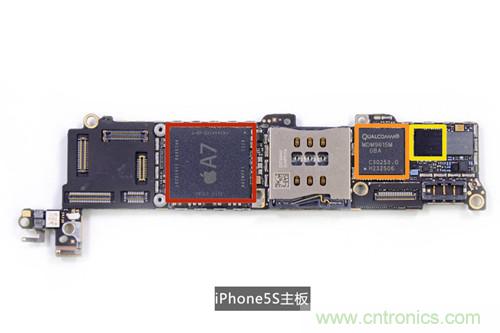 土豪金iPhone 5S拆解：內(nèi)部結(jié)構(gòu)升級，維修難度增加