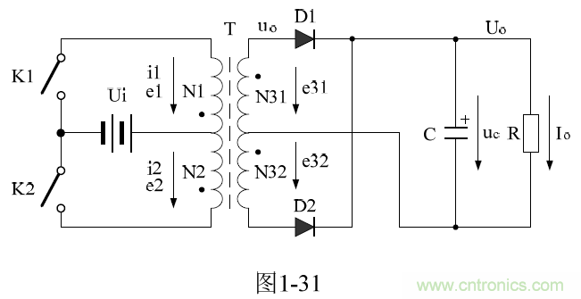 推挽式變壓器開(kāi)關(guān)電源原理及參數(shù)計(jì)算——陶顯芳老師談開(kāi)關(guān)電源原理與設(shè)計(jì)