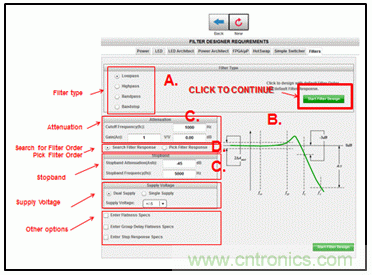 WEBENCH濾波器設(shè)計器重要模擬濾波器參數(shù)