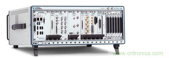 NI PXI Express機箱包含射頻分析儀和發(fā)生器、矢量網(wǎng)絡分析儀、開關(guān)、電源和嵌入式計算機