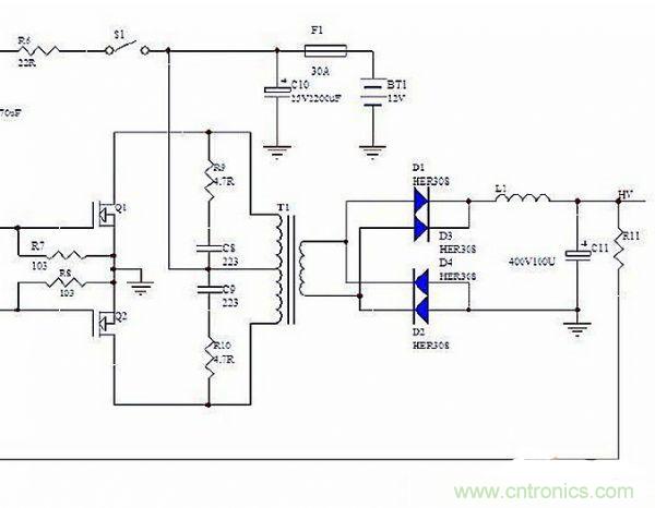 高頻逆變電源中的前級(jí)開(kāi)閉環(huán)電路設(shè)計(jì)