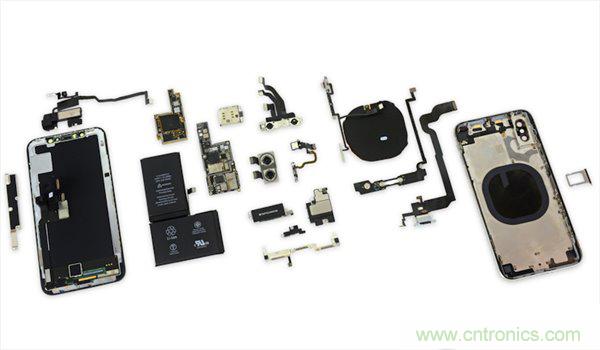 蘋果iPhone X iFixit拆解報告：雙層主板+雙單元電池