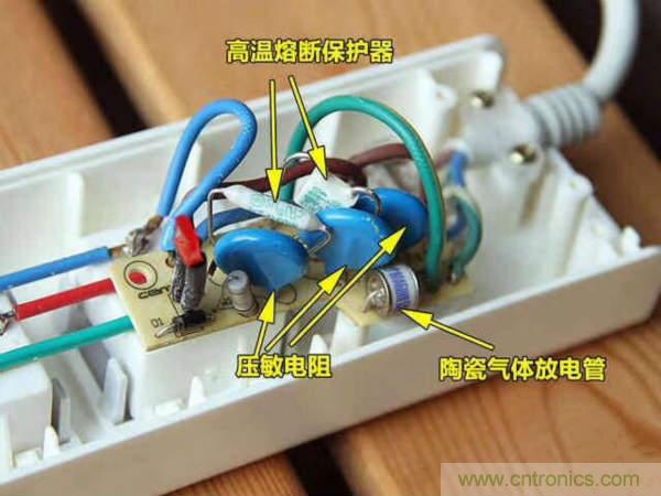 電源插座如何防雷？巧用壓敏電阻&陶瓷氣體放電管