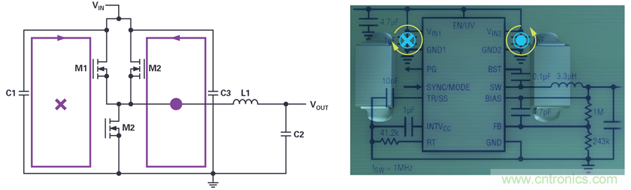 是否可以將低EMI電源安裝到擁擠的電路板上？