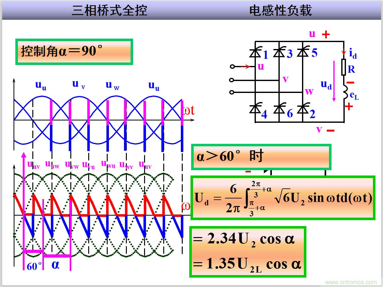 圖文講解三相整流電路的原理及計算，工程師們表示秒懂！