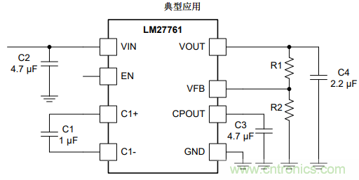 專業(yè)音頻應(yīng)用中生成負(fù)電源軌的方案