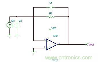 如何利用TINA-TI來完成跨阻放大電路的穩(wěn)定性設(shè)計