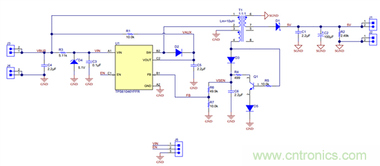 寬輸入電壓、高效率、5V&250mA輸出反激變流器設(shè)計(jì)