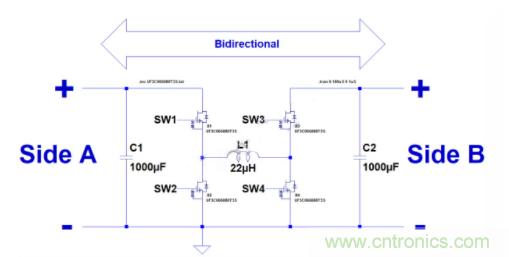 如何用碳化硅MOSFET設(shè)計(jì)雙向降壓-升壓轉(zhuǎn)換器？