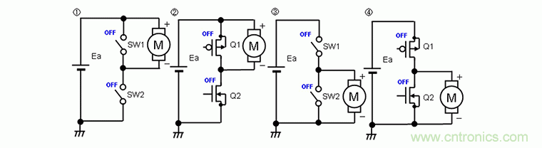 單開關(guān)電路驅(qū)動、半橋電路驅(qū)動