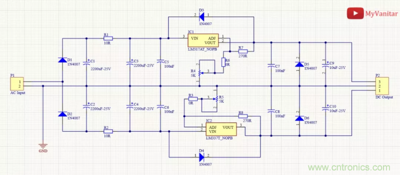 怎樣構(gòu)建可調(diào)線(xiàn)性AC-DC電源供用戶(hù)自由調(diào)節(jié)？