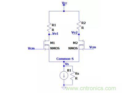 關(guān)于差分輸入電路和共模信號，差模信號關(guān)系的理解