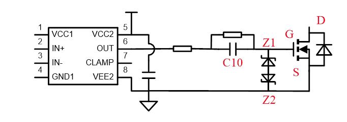 SiC MOSFET替代Si MOSFET,只有單電源正電壓時如何實現(xiàn)負壓？