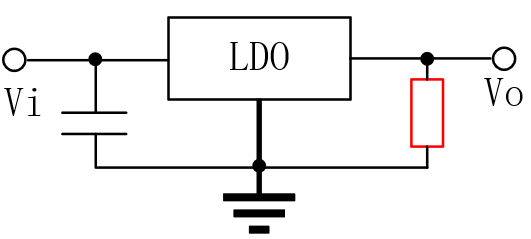 LDO輸出為什么并聯(lián)接地電阻？